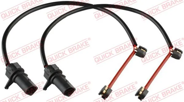 Warning Contact, brake pad wear